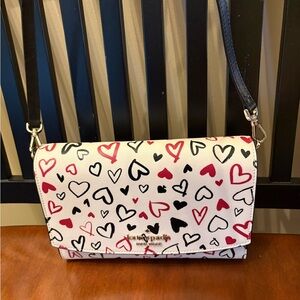 Kate Spade Multicolor Heart Crossbody Bag